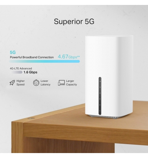 TP-Link Archer NX210 wireless router Gigabit Ethernet Dual-band (2.4 GHz 5 GHz) 5G White