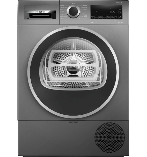 Bosch WQG233DRIT tumble dryer Freestanding Front-load 8 kg Grey