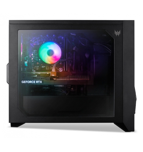 Acer Predator PO3-665_H810 Intel Core Ultra 7 265F 16 GB DDR4-SDRAM 1 TB SSD NVIDIA GeForce RTX 5070 Windows 11 Home Desktop PC