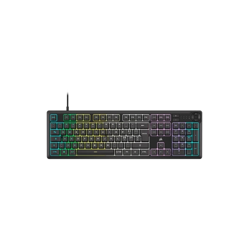 Corsair K55 CORE RGB tastiera Gaming USB QWERTY Italiano Nero