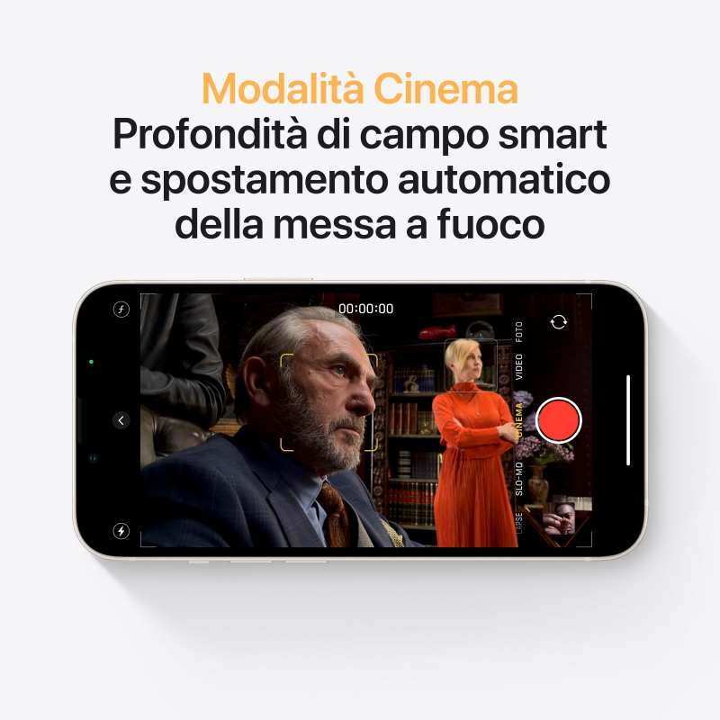 Apple iPhone 13 15,5 cm (6.1") Doppia SIM iOS 17 5G 128 GB Bianco