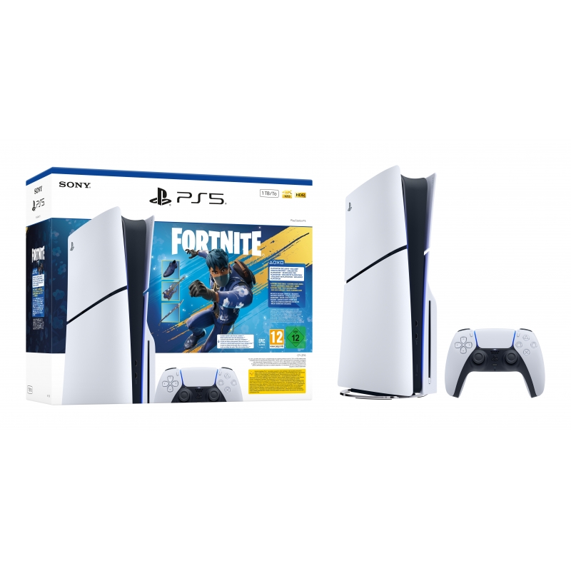 Sony PlayStation 5 - Fortnite Flowering Chaos Bundle 1,02 TB WLAN Schwarz, Weiß