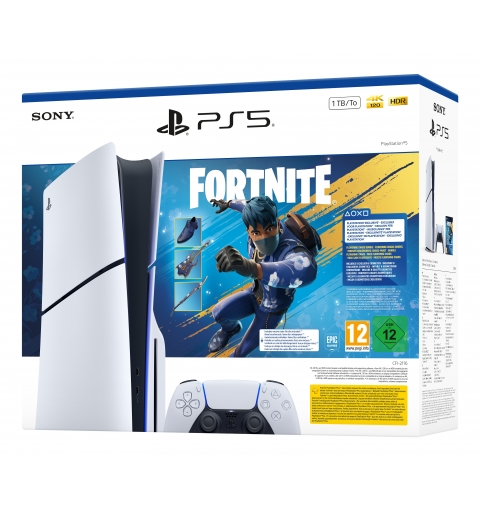 Sony PlayStation 5 - Fortnite Flowering Chaos Bundle 1.02 TB Wi-Fi Black, White