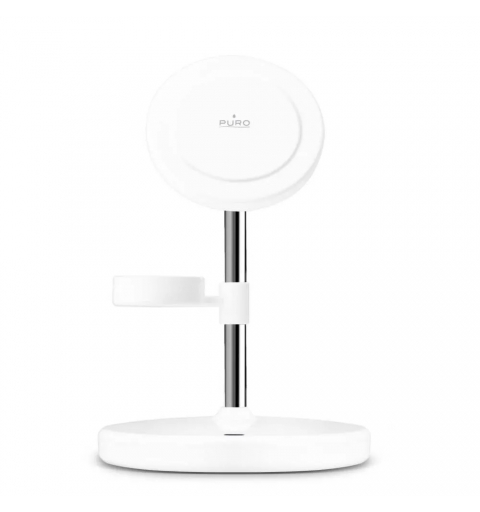 PURO PUFCCSQIMAG2WHI Caricabatterie per dispositivi mobili Auricolare, Smartphone, Orologio intelligente Bianco Batteria Carica