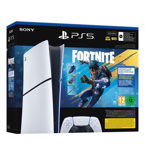 Sony PlayStation 5 (model group - Slim) Digital Edition, Fortnite Flowering Chaos Bundle