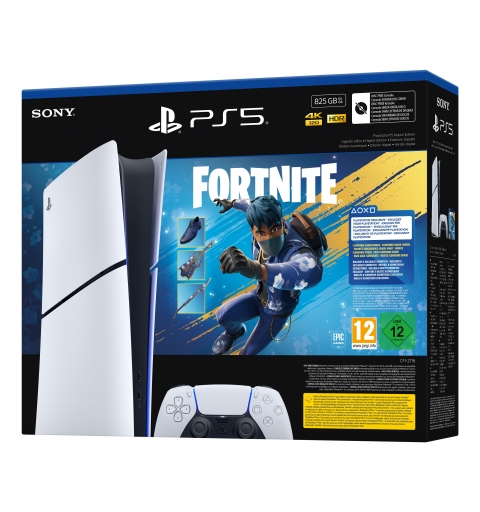 Sony PlayStation 5 (modèle - Slim) - Edition Numérique, Fortnite Flowering Chaos Bundle