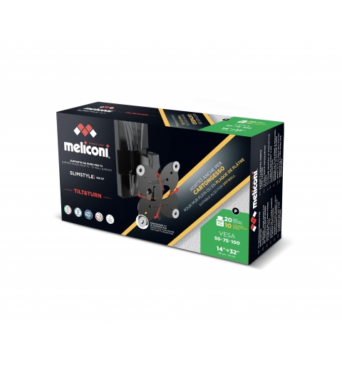 Meliconi SLIMSTYLE PLUS 100 ST CG 81,3 cm (32") Noir