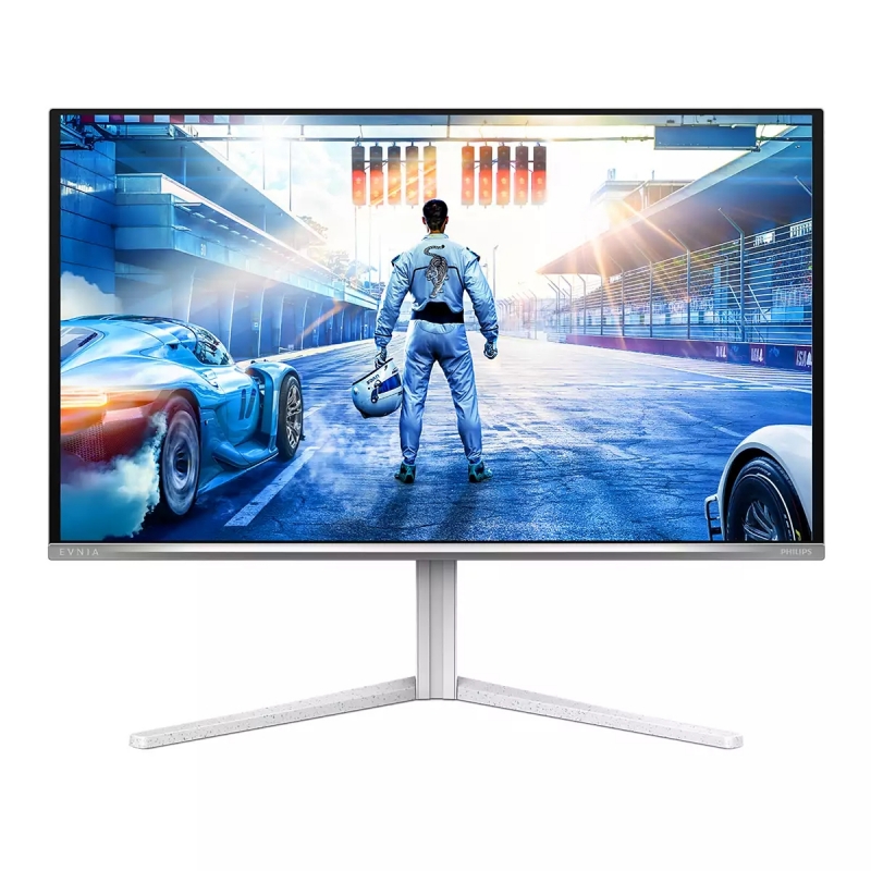 Philips Evnia 6000 27M2N6501L 00 computer monitor 67.3 cm (26.5") 2560 x 1440 pixels Quad HD QD-OLED White