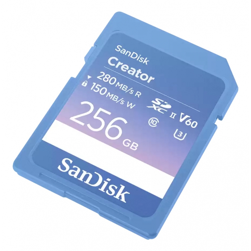 SanDisk Creator 256 GB SDXC UHS-II Clase 10