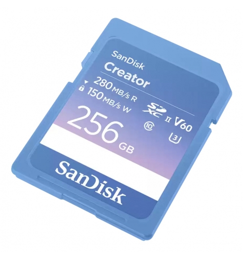 SanDisk Creator 256 GB SDXC UHS-II Clase 10