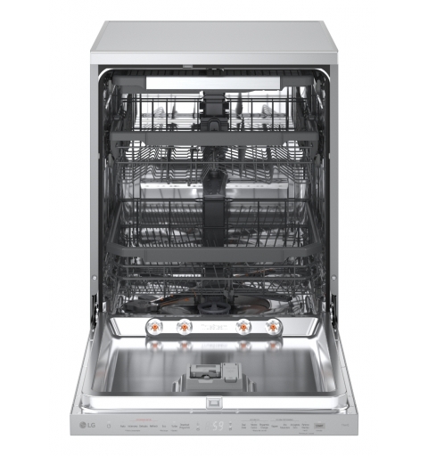 LG DF375HVS Independiente 14 cubiertos A