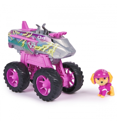 PAW Patrol PATRULLA CANINA - Pack Figura Skye Rescue Wheels y Vehículo Transformable Jet - Patrulla Canina Juguetes - 6069303 -