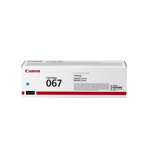 Canon 067 toner cartridge 1 pc(s) Original Cyan