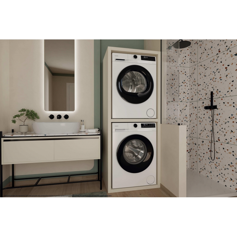 Candy GDS 7N2B-S tumble dryer Freestanding Front-load 7 kg White