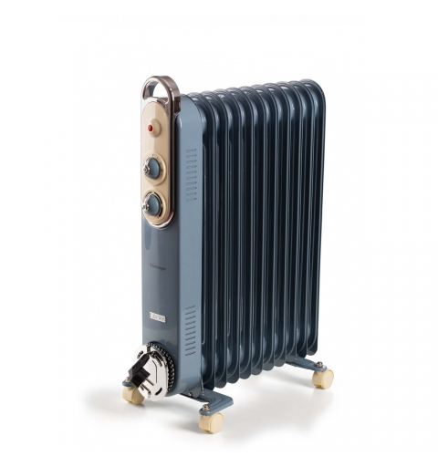 Ariete Vintage Line 8252 05 Interior Azul claro 2500 W Radiador de aceite eléctrico