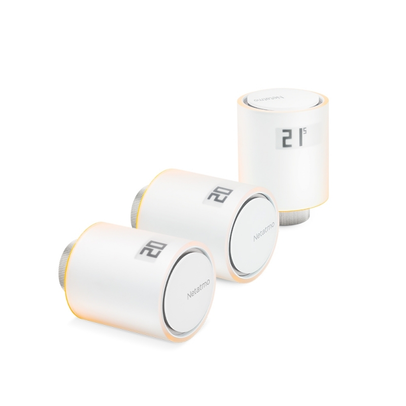 Netatmo Pack 3 Additional Smart Radiator Valves