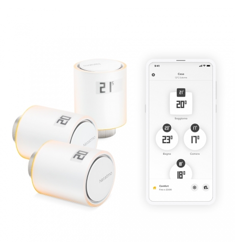 Netatmo Pack 3 Additional Smart Radiator Valves