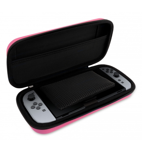 NACON SWITCHNEWPOUCHLPINK Boîtier robuste Nintendo Rose