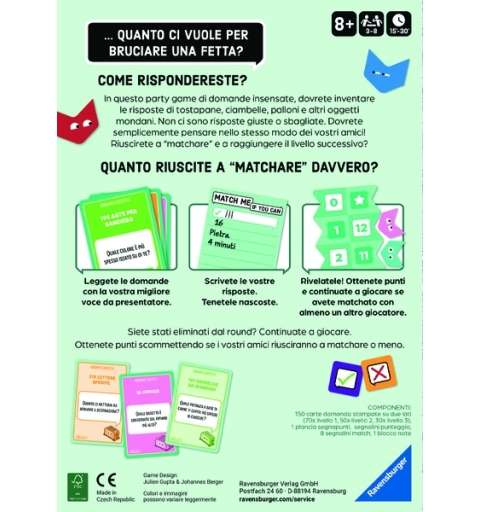 Ravensburger 24858 jeu de société Jeu de cartes Fête