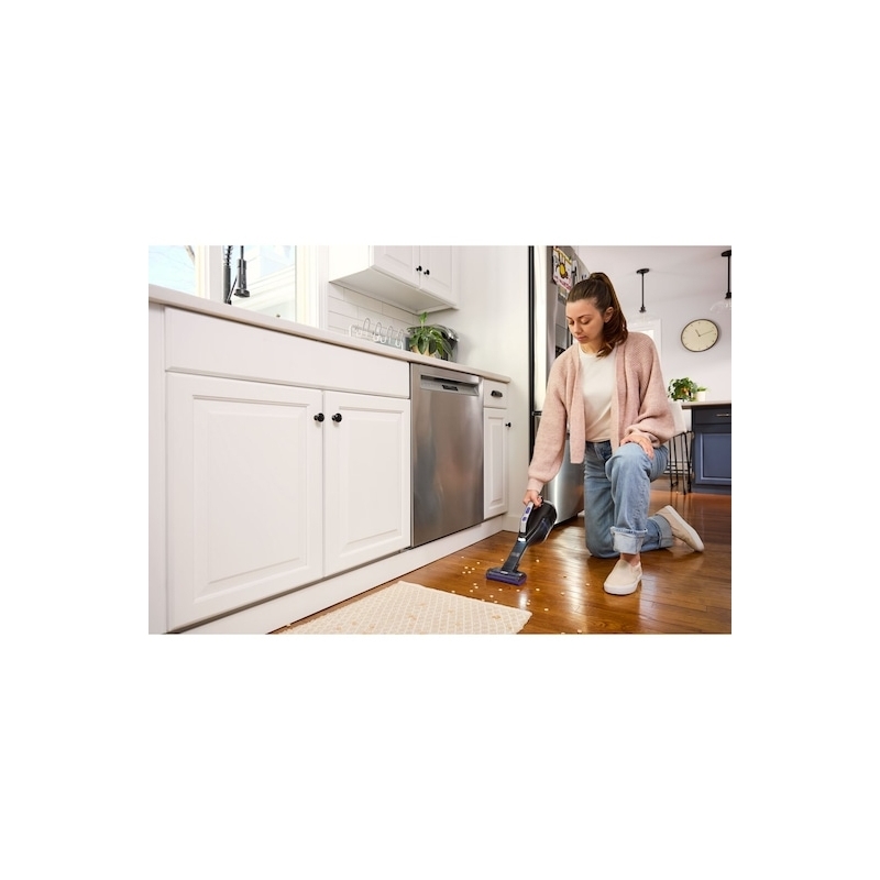 Black & Decker DVD320BP aspirapolvere senza filo Nero Senza sacchetto