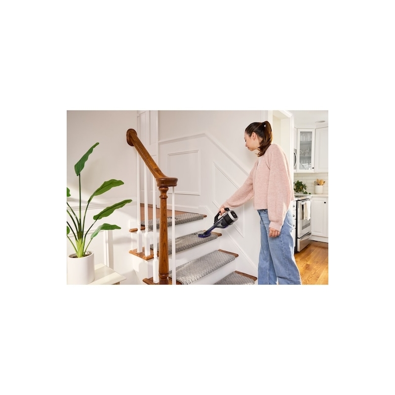 Black & Decker DVD320BP aspirapolvere senza filo Nero Senza sacchetto