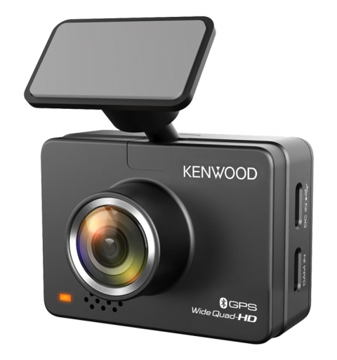 Kenwood DRV-A510W Caméra de tableau de bord 2K Ultra HD Wifi CC Noir