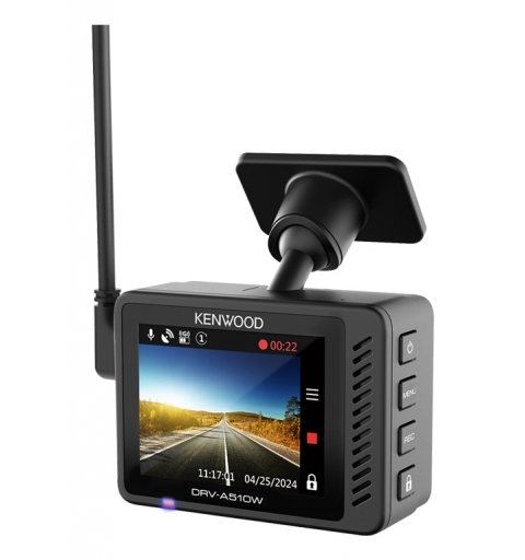 Kenwood DRV-A510W cámara de salpicadero 2K Ultra HD Wifi CC Negro