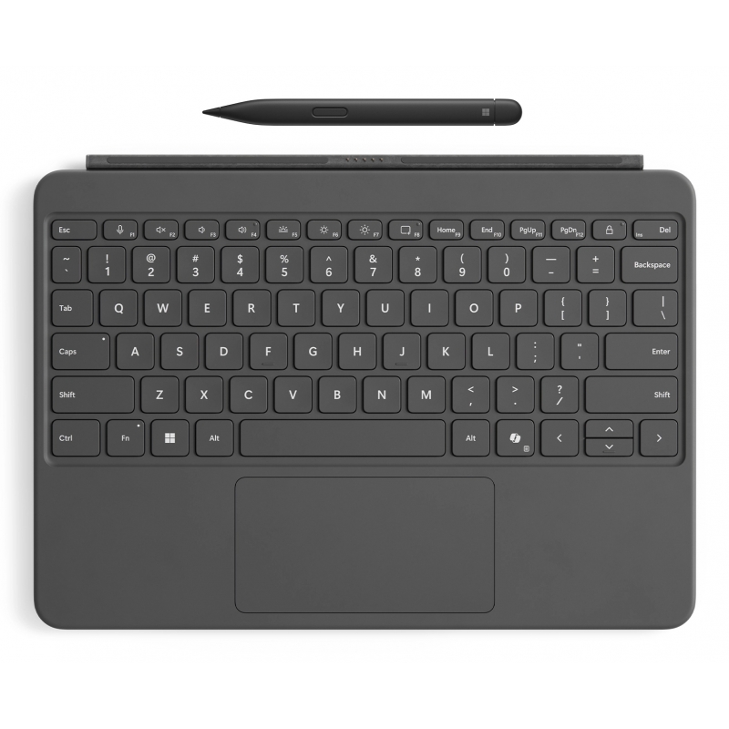 Microsoft EP2 33044 Tastiera Surface Pro 12" con Slim Pen – Ardesia - Keyboard