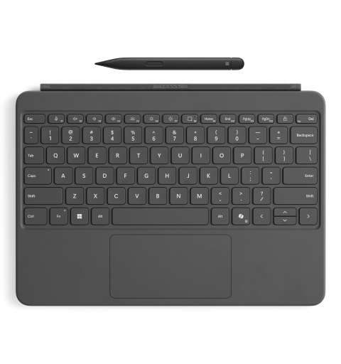 Microsoft Surface Pro 12-inch Keyboard w Slim Pen QWERTY Italienisch Grau