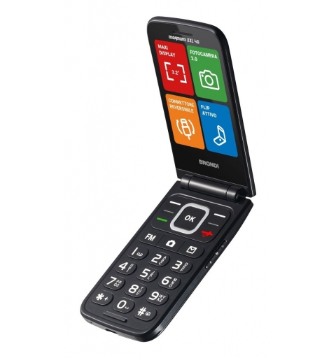 Brondi MAGNUM XXL 4G 8.13 cm (3.2") Grey Feature phone