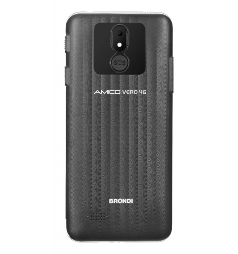 Brondi Amico Vero 4G 14,5 cm (5.7") Dual-SIM Android 14 3 GB 32 GB 2800 mAh Schwarz