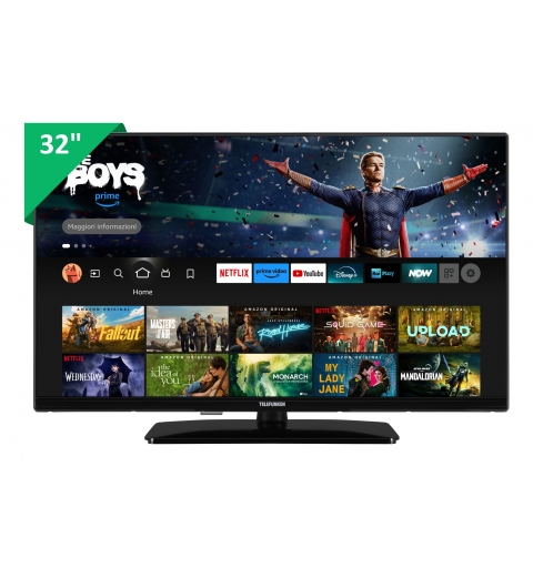 Telefunken TE32759B50V4D Fernseher 81,3 cm (32") HD WLAN Schwarz 250 cd m²