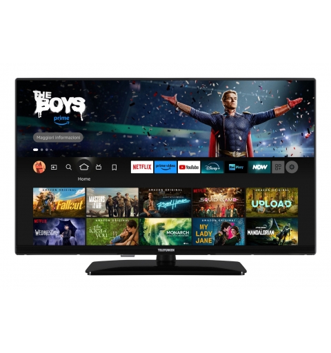 Telefunken TE32759B50V4D TV 81,3 cm (32") HD Wi-Fi Nero 250 cd m²