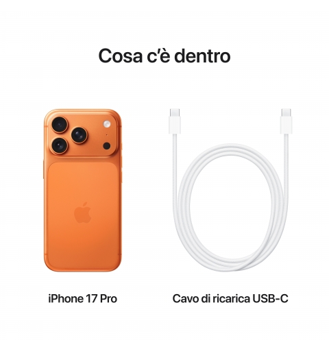 Apple iPhone 17 Pro 1TB Arancione Cosmico