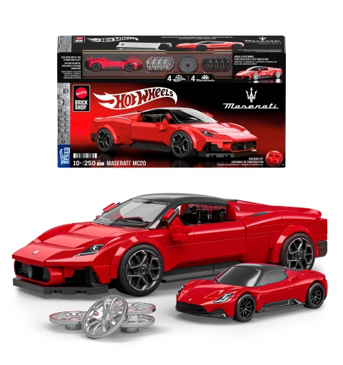 Mattel Brick Shop Hot Wheels Maserati MC20