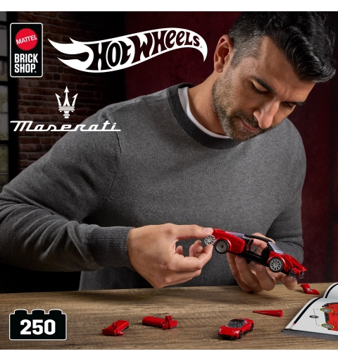 Mattel Brick Shop Hot Wheels Maserati MC20