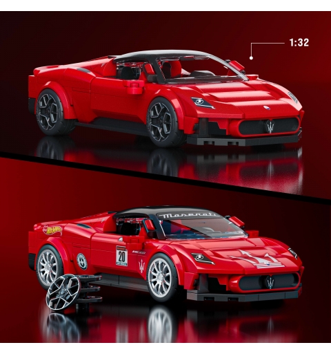 Mattel Brick Shop Hot Wheels Maserati MC20