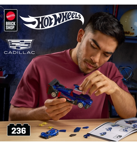 Mattel Brick Shop Hot Wheels Cadillac Project GTP Hypercar