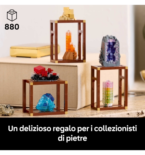 LEGO Ideas Collection de minéraux