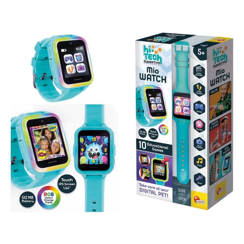 Smartwatch Lisciani 107223 HI TECH MIO WATCH Azzurro