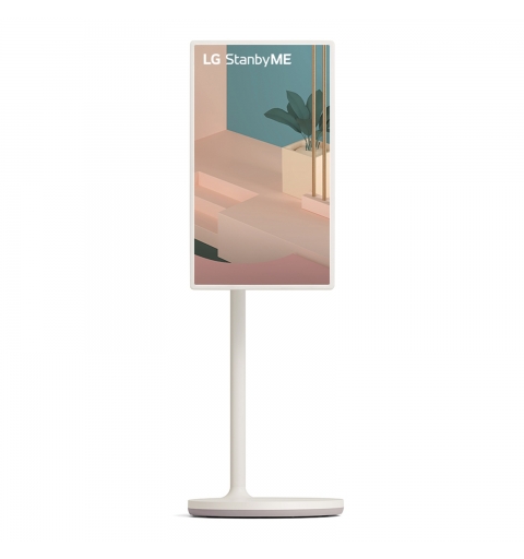 LG 27ART10AKPL Monitor portátil Aluminio 68,6 cm (27") LED 1920 x 1080 Pixeles
