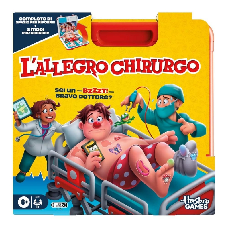 Gioco Hasbro B2176103 GAMING L'Allegro Chirurgo gioco