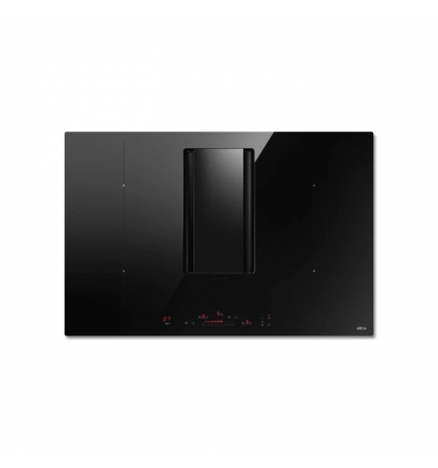 Elica NikolaTesla Alpha B BL A 78 Black Built-in 78 cm Zone induction hob 4 zone(s) Built-in hood