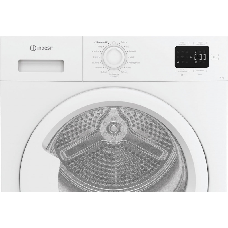 Indesit C YD 93D WW IT secadora Independiente Carga frontal 9 kg Blanco