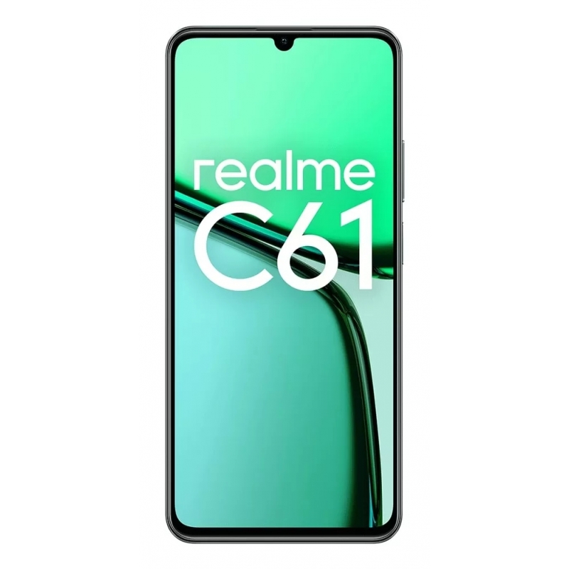 realme C 61 17,1 cm (6.74") Double SIM Android 14 4G USB Type-C 6 Go 128 Go 5000 mAh Vert