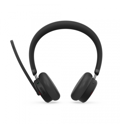 Lenovo 6550 Casque Sans fil Arceau Bureau Centre d'appels USB Type-C Bluetooth Noir