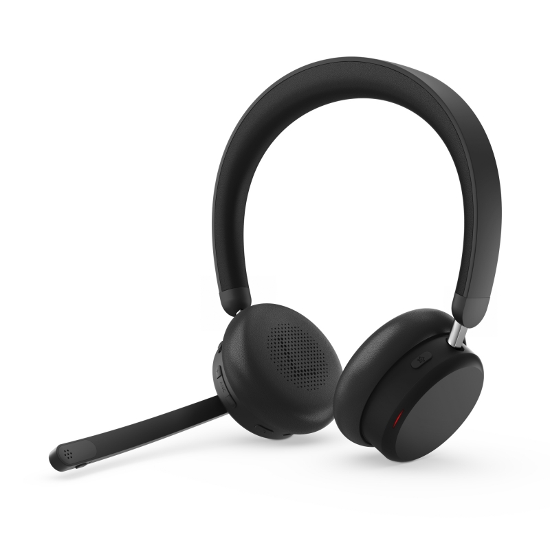 Lenovo 6550 Headset Wireless Head-band Office Call center USB Type-C Bluetooth Black
