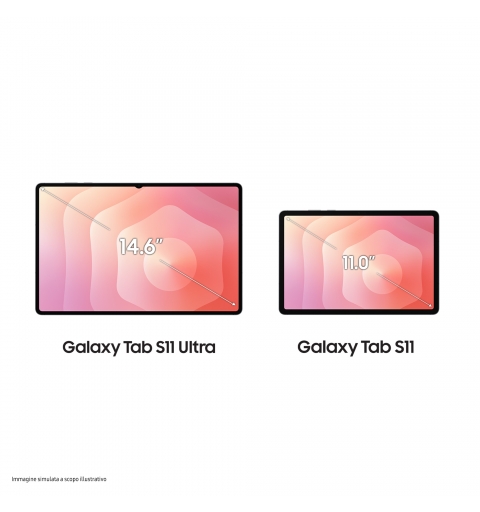 Samsung Galaxy Tab S11 Ultra 256 Go 37,1 cm (14.6") 12 Go Wi-Fi 7 (802.11be) Gris