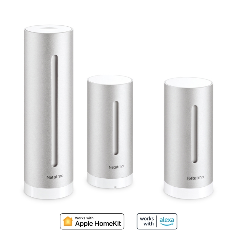 Netatmo NBU-NWS-NIM-EU estación meteorológica digital Plata AC Batería Wifi