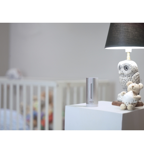 Netatmo NBU-NWS-NIM-EU Digitale Wetterstation Silber Wechselstrom Batterie WLAN